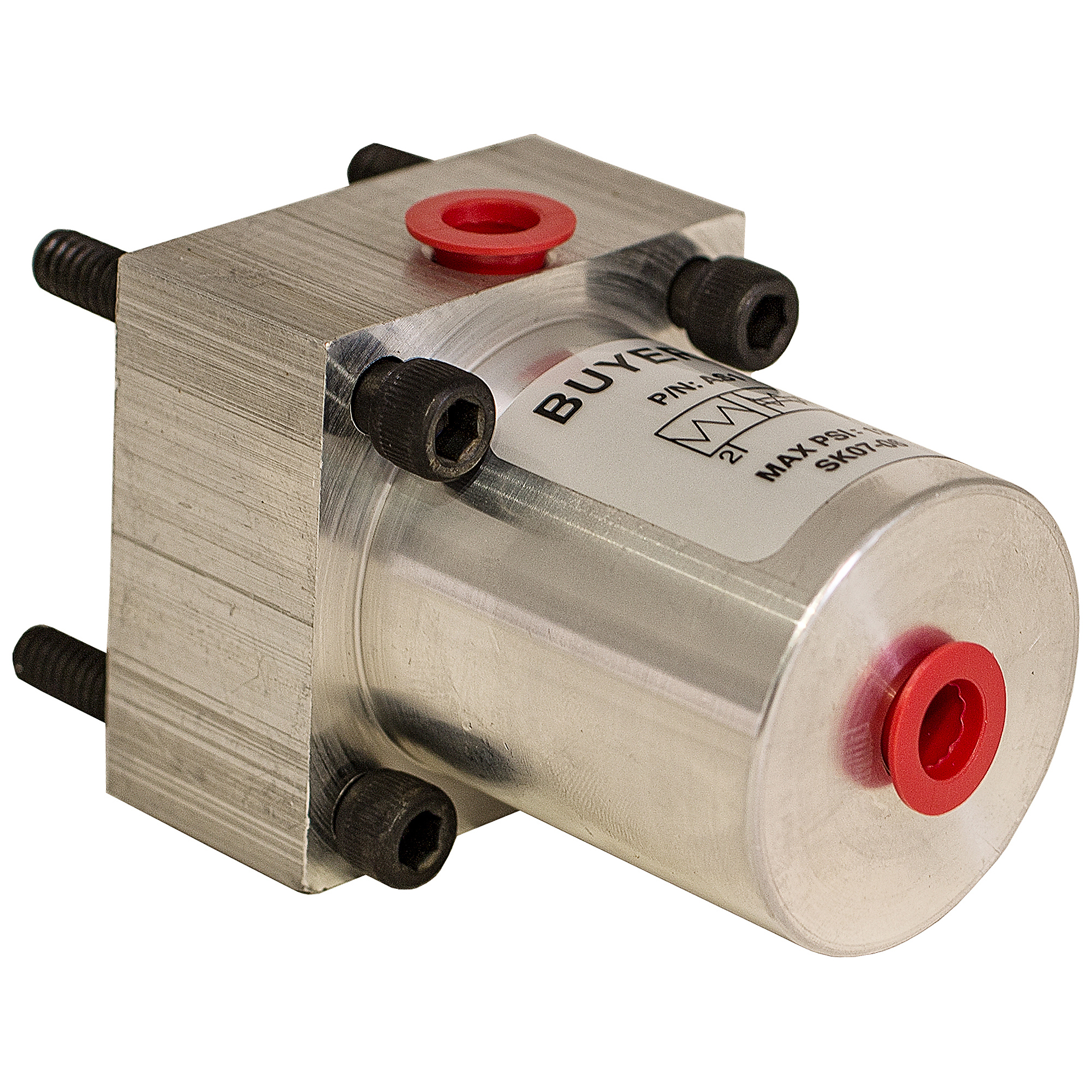 Buyers Products, Single Spool Air Cylinder Control Valve Accessory, Working Port 1/8 in, Max. PSI 125 Model# AS1